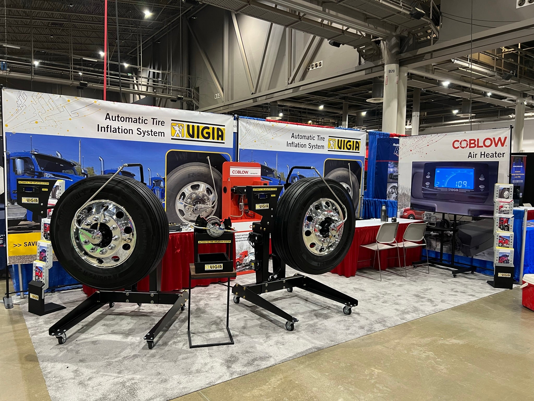 WE PARTICIPATED IN THE TEXAS TRUCKING SHOW Colven USA